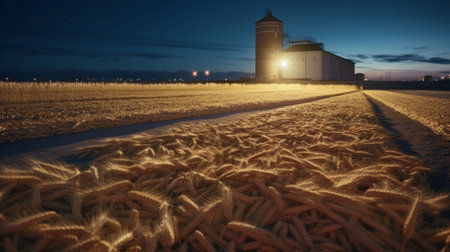 continuation of the grain deal on wheat, sea transportation of agricultural grains and corn cereals, global food crisis. Generative AIの素材