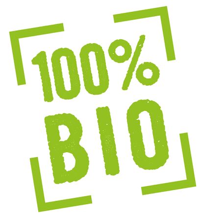 100% bioのイラスト素材