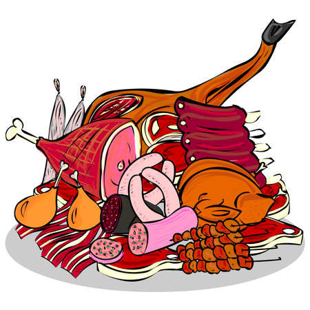 Meatのイラスト素材