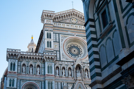 Florence, Italy; November 2021: Cathedral of Santa Maria di Fiore in Florence, Italy.のeditorial素材