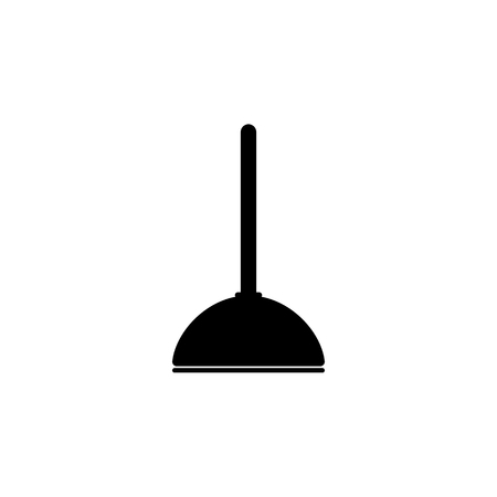 plunger icon. Bathroom and sauna element icon. Premium quality graphic design. Signs, outline symbols collection icon for websites, web design, mobile app, info graphics on white backgroundのイラスト素材