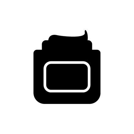 bank of cream icon. Bathroom and sauna element icon. Premium quality graphic design. Signs, outline symbols collection icon for websites, web design, mobile app, info graphics on white backgroundのイラスト素材