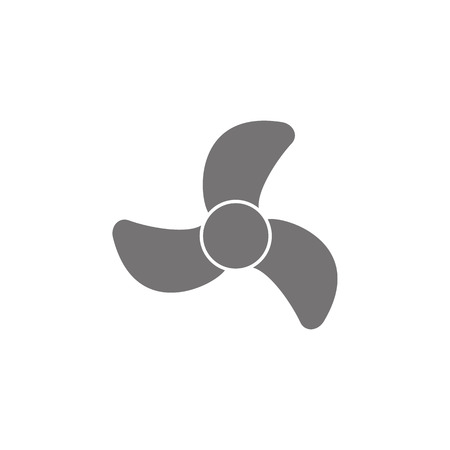 Air conditioning icon on white backgroundのイラスト素材