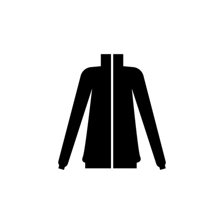 hoodie icon on white backgroundのイラスト素材