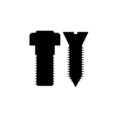 Screw bolt icon. Elements of constraction icon. Premium quality graphic design. Signs and symbols collection icon for websites, web design, mobile app on white backgroundのイラスト素材
