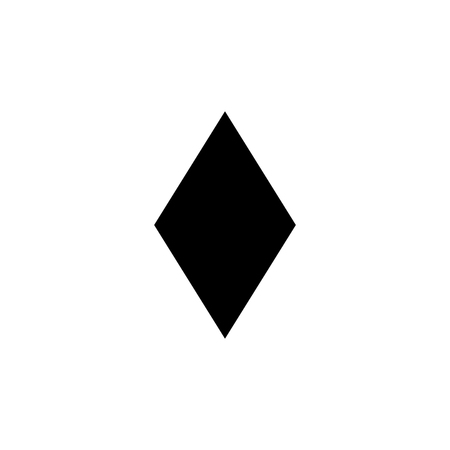 rhombus icon. Elements of Geometric figure icon for concept and web apps. Illustration  icon for website design and development, app development. Premium icon on white backgroundのイラスト素材