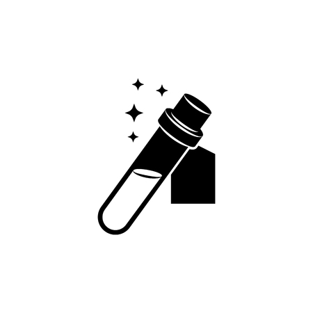 Magic elixir icon on white backgroundのイラスト素材