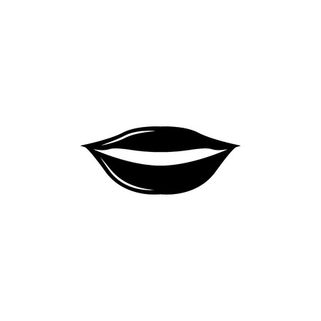 Element of popular lips icon.のイラスト素材