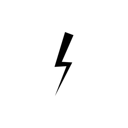 lightning icon. Element of web icons. Premium quality graphic design icon. Signs and symbols collection icon for websites, web design, mobile app on white backgroundのイラスト素材