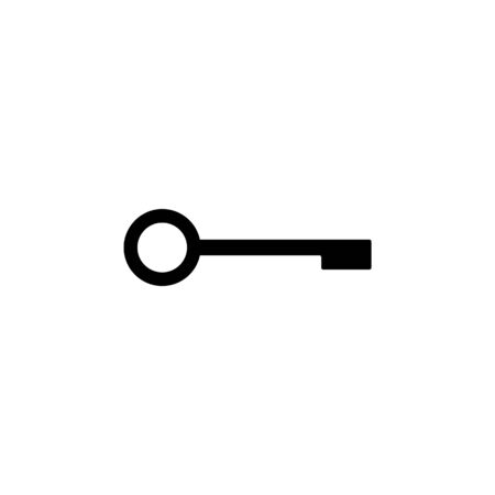 key icon. Element of web icons. Premium quality graphic design icon. Signs and symbols collection icon for websites, web design, mobile app on white backgroundのイラスト素材