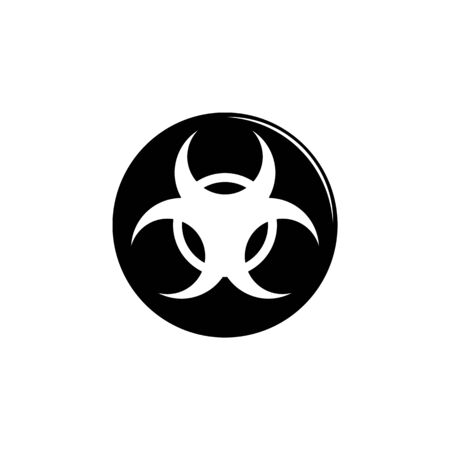 weapon, biohazard icon. Element of military illustration. Signs and symbols icon for websites, web design, mobile app on white backgroundのイラスト素材