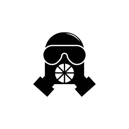 weapon, gas mask icon. Element of military illustration. Signs and symbols icon for websites, web design, mobile app on white backgroundのイラスト素材