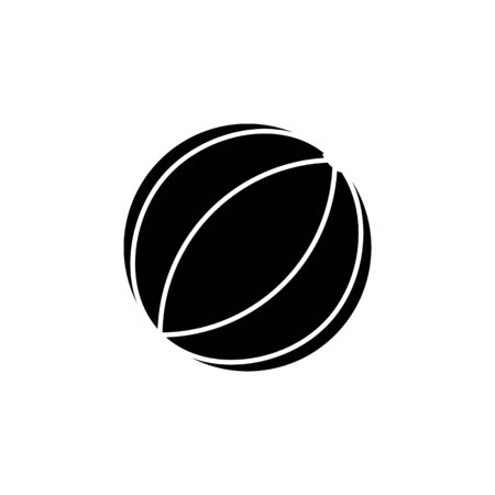 Sea ball icon on white backgroundのイラスト素材