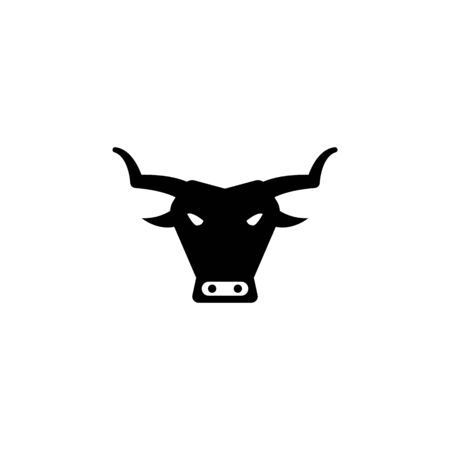 bull icon. Element of culture of spain icon. Premium quality graphic design icon. Signs and symbols collection icon for websites, web design, mobile app on white backgroundのイラスト素材