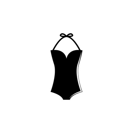 swimsuit icon. Element of beach holidays icon for mobile concept and web apps. Isolated swimsuit icon can be used for web and mobile. Premium icon on white backgroundのイラスト素材