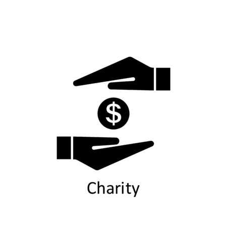 ramadan charity icon. Element of Ramadan illustration icon. Muslim, Islam signs and symbols can be used for web, logo, mobile app, UI, UX on white backgroundのイラスト素材
