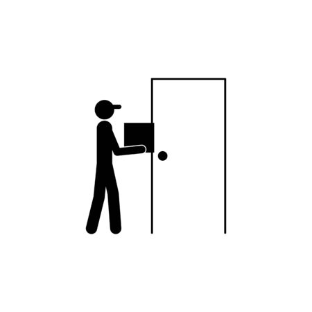 Parcel delivery icon. Element of logistics icon.のイラスト素材