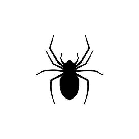 spider icon. Elements of insect icon. Premium quality graphic design. Signs and symbol collection icon for websites, web design, mobile app, info graphics on white backgroundのイラスト素材