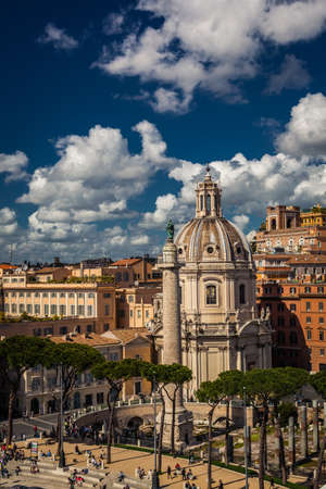 Italian architecture in Romeのeditorial素材