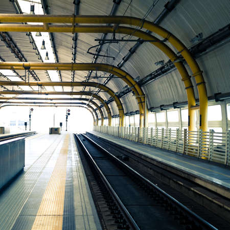 Railway stationのeditorial素材