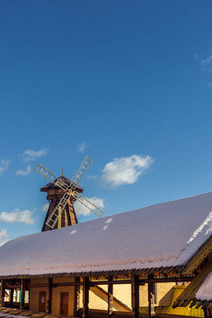 The windmill in Izmailovo Kremlin, Moscow