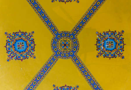 ISTANBUL, TURKEY - JUNE 23: Hagia Sophia interior on June 23, 2015 in Istanbul, Turkeyのeditorial素材