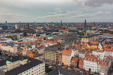 Copenhagen City, Denmark, Scandinavia.の写真素材