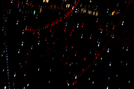 Christmas, New Year, holiday blurred background