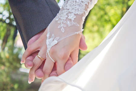 Wedding ringsの写真素材