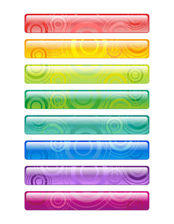 Bright decorative elements for your textのイラスト素材