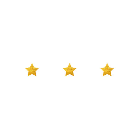 Watercolor gold stars texture made in vector.
