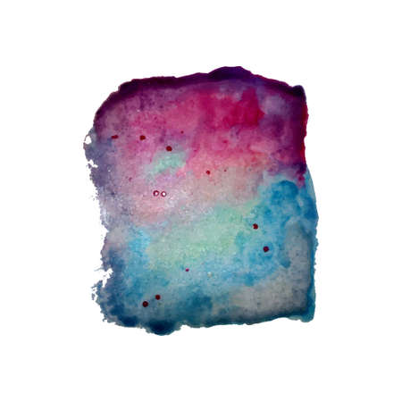 Hand painted abstract watercolor background with shiny effectのイラスト素材