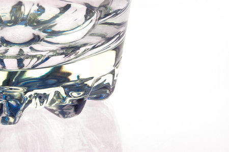 a glass