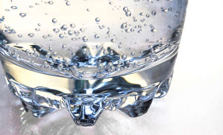 a glass of waterの写真素材