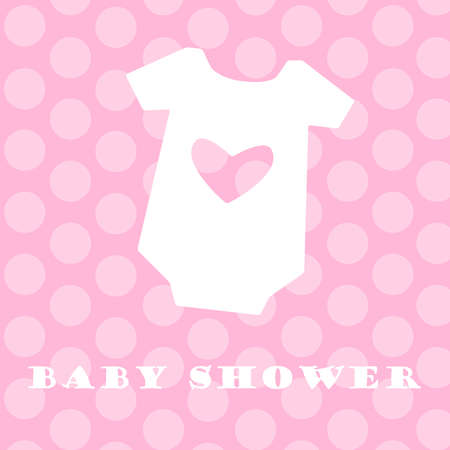 baby shower cardのイラスト素材
