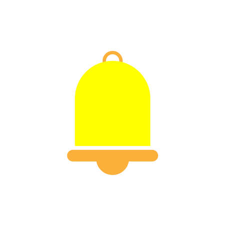 vector christmas bell illustration - holiday iconのイラスト素材