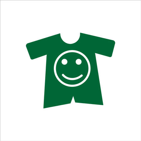 suit glyph flat vector icon on white backgroundのイラスト素材