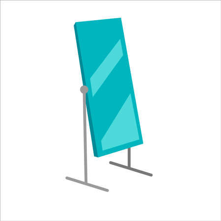 Isolated mirror sign on backgroundのイラスト素材
