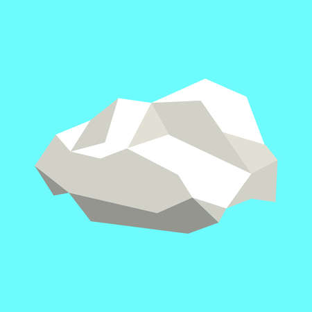 Interesting picture of a cloud on a turquoise backgroundのイラスト素材