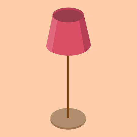 Picture of a room lamp pictureのイラスト素材
