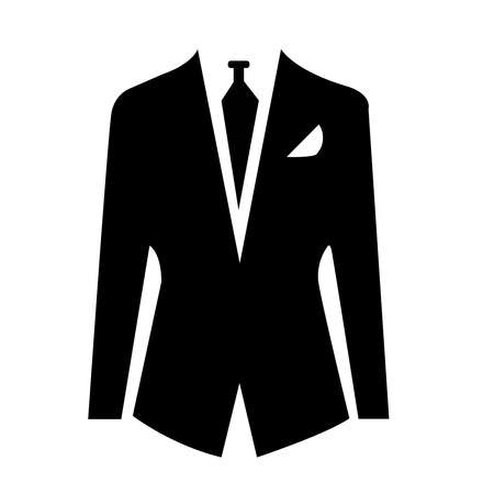 Simple smoking vector black on white backgroundのイラスト素材