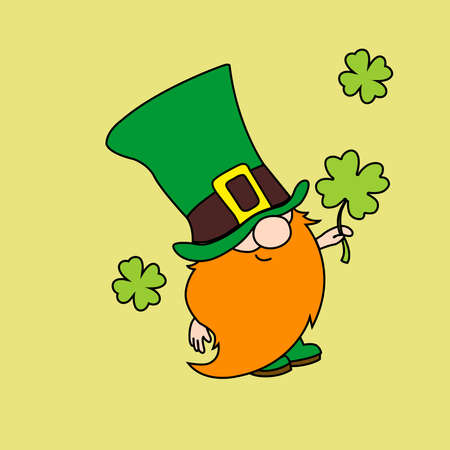 Clover background. Picture for St. Patrick's Dayのイラスト素材