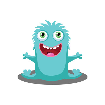 Picture of a little cute monster