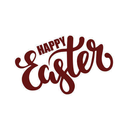 Picture of happy easter on a backgroundのイラスト素材