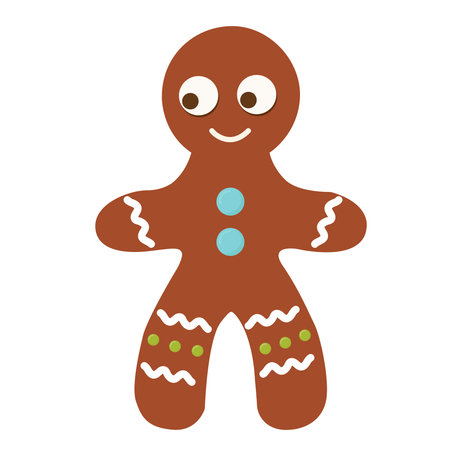 cookies man icon on a background