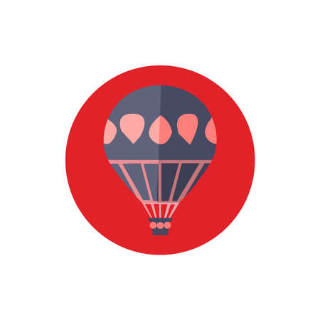 Balloon logo on a white background.のイラスト素材