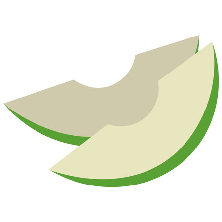 Apples icon on a white background.のイラスト素材