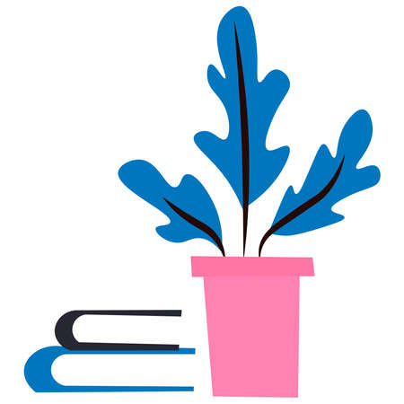 Flowerpot icon on a white background.のイラスト素材