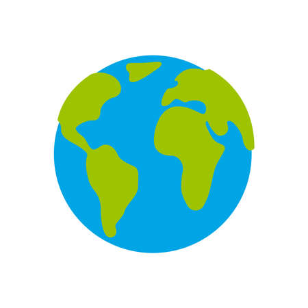 Planet icon on a white background.のイラスト素材