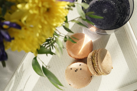 Macaron cookie macaroon cookie